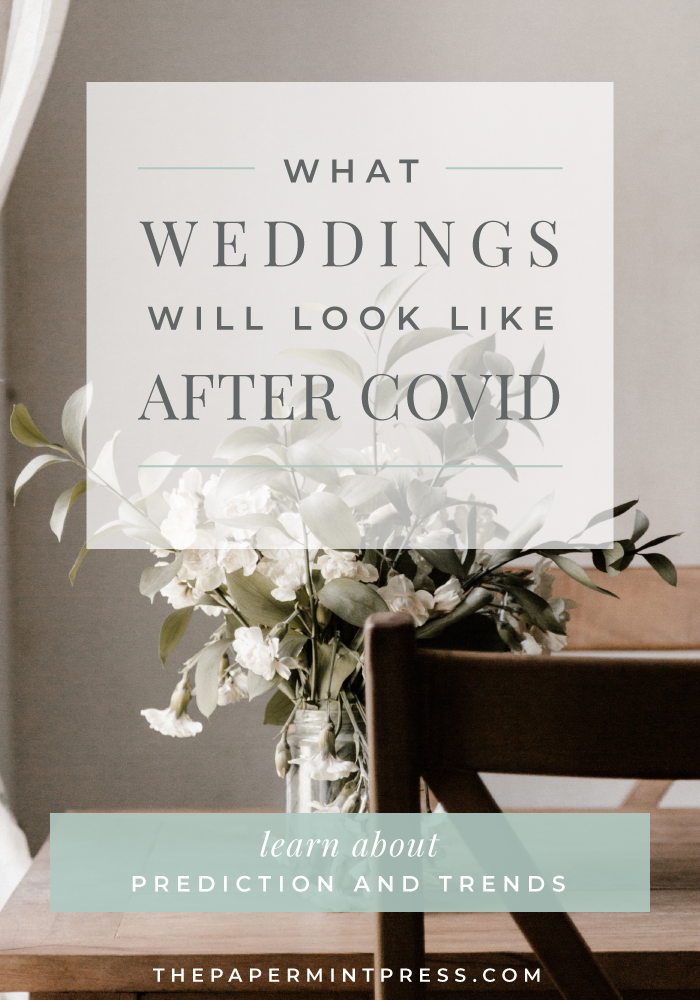 what weddings will look like after covid